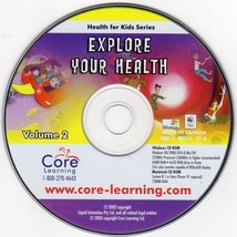 Health for Kids Series: Explore Your Health (CD, 2003) Win/Mac -NEW CD in SLEEVE - £3.14 GBP