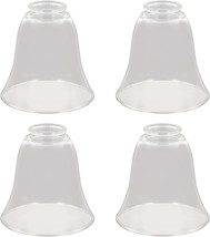 Aspen Creative 23163-4 Transitional Clear Ceiling Fan, 4/12&quot;Height, 4 Pack - £48.69 GBP