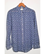 2 Loft Blouses Pullover &amp;  Button Up Both Size M - $21.44 CAD