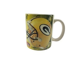 1995 Green Bay Packers Coffee Mug Tea NFL Football Green Yellow Ceramic ... - $108.62 MXN