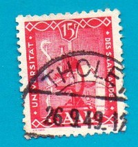 1949 Saar Used Postage Stamp  The First Anniversary of the University of Saar  - $3.99