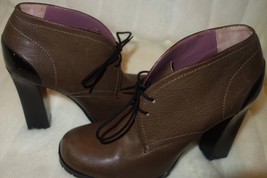 Studio Pollini Shoes - Dark Brown Leather Ankle Bootie sz 40 new - $98.55