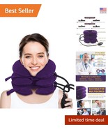 Portable Inflatable Neck Stretcher with Triple Leak Protection - Neck Re... - $39.87