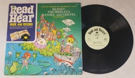 Peter Pan Records Read N&#39; Hear Record Blinky Thumbelina Hansel &amp; Gretel Vinyl LP - £19.45 GBP