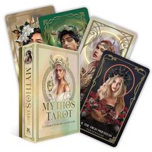 Mythos Tarot: Guidance from the Greek Gods (78 Gilded Cards and 128-Page Full-Co - £20.97 GBP