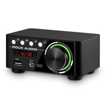 Douk Audio 120W Mini Bluetooth 5.0 Power Amplifier 2.0 Channel Hi-Fi Stereo Clas - £68.80 GBP