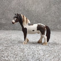 Schleich TINKER Stallion Retired Pinto Paint Gypsy Vanner Draft Clydesdale Horse - £6.31 GBP