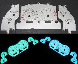 94-98 Ford Mustang  Automatic AT 120 MPH V6 White Face Glow Gauges - $24.74