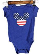 Disney Baby One Piece Size 24M 24 Months Baby Boy Girl Blue American Fla... - $8.59