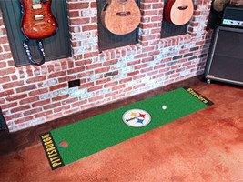 Pittsburgh Steelers Putting Green Mat - Special Order - $169.45 CAD