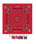 Hav-A-Hank BRET MICHAELS Poison Live To Rock BANDANA Head Neck Scarf Wrap Band - $13.99