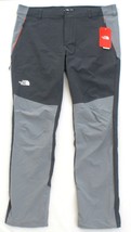The North Face Gray Impendor Slim Fit Soft Shell Climbing Hiking Pants Men&#39;s NWT - £156.36 GBP
