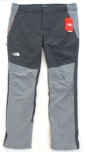 The North Face Gray Impendor Slim Fit Soft Shell Climbing Hiking Pants Men&#39;s NWT - £149.57 GBP