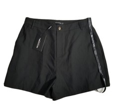 Pretty Little Thing Black Formal Suit Shorts Size 12 NEW - £14.50 GBP
