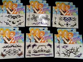 12 sheets Lot Of Temporary Tattoo Stickers Black Wire Tatoo NEW US Selle... - $15.42 CAD