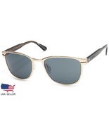 NEW HUGO BOSS 0110/S 7XBGW PALE GOLD BLACK SUNGLASSES 55-19-145 B44mm Italy - $187.64 CAD