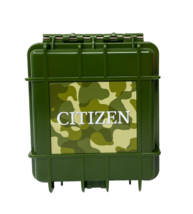 Citizen Promaster Watch Camoflauge  Box Hard Case Black - Holds One 5x4x4 - $37.62