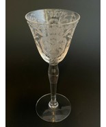 Bridal Bouquet GLASTONBURY - LOTUS  Bulbous Stem #35 Etched 6&quot; (#21-1639) - £11.17 GBP