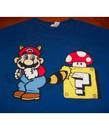 NINTENDO SUPER MARIO BROS. 3 Raccoon Tail Mario T-shirt SIZE YOUTH SMALL... - $14.85