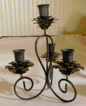 Rustic/Distressed 4 Taper Candle Holder - $17.65