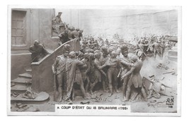 France Napoleon Coup D'etat du 18 Brumaire by Mastroianni A Noyer 1911 Postcard - $14.95