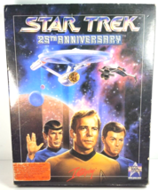 Star Trek 25th Anniversary IBM DOS PC Game (1991) 3.5&quot; Floppy Disks + Extras! - £27.26 GBP