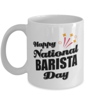 Funny Barista Coffee Mug - Happy National Day - 11 oz Tea Cup For Office  - £11.82 GBP