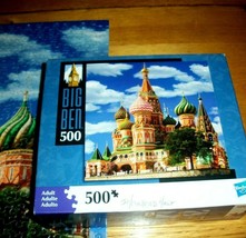Jigsaw Puzzle 500 Pieces St Basils Cathedral Moscow Russia Red Square Complete - $13.85