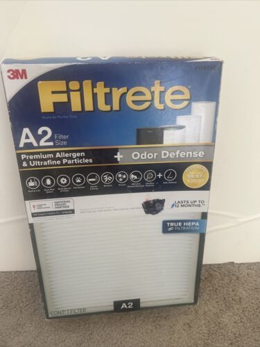 3M Filter A2 Filter Filtrete Air Purifier Premium Odor Reduction Hepa 1150101 - $19.79