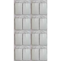 Wired Electrode Pads Lg Rectangular Foam (16) For Tens Digital Electric Massager - £28.08 GBP+