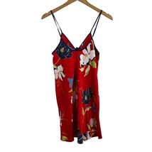 INC International Concepts Floral Print Satin Chemise Nightgown Medium New - £22.36 GBP