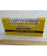 Genuine 12 Inn Sign Cocktail Sticks United Kingdom Historical Stonham MC... - €8,63 EUR