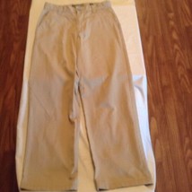 Boys Size 12 Regular Old Navy pants khaki plain flat front uniform pants - £6.76 GBP