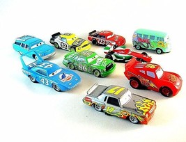 Cars SET*9 Mattel Disney Pixar Cars 1:55 Modelo De Coleccionista De Coches... - £52.36 GBP
