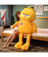 120cm Garfield Fat Angry Cat Plush Toy Animals Lazy Foolishly Tiger Skin... - £9.67 GBP+