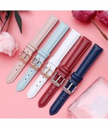 14mm Cowhide Genuine Leather 7 Colors Buckle Watch Strap/Band/Watchband - $28.11
