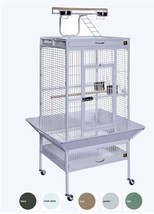 Prevue Pet Products 3152C 24 in. x 20 in. x 60 in. Wrought Iron Select Cage - Ch - £328.63 GBP