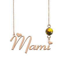 Usa name necklace, Taylor name necklace, Mami Name Necklace Best Christm... - £13.28 GBP