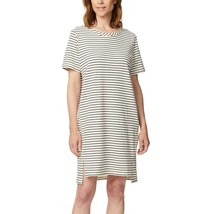 Buffalo Ladies&#39; Size Large (12-14) Striped Dress, Palm Moss Stripes (Gre... - $21.99