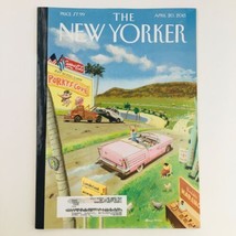 The New Yorker April 20 2015 Full Magazine Theme Cover by Bruce McCall VG - £7.53 GBP
