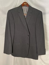 Boss Hugo Boss 42R Pasolini Movie Gray 100% Wool 2 Button Blazer Sport J... - £36.26 GBP