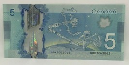 Canadian 2013 Repeater Note Frontiers issue Serial # HBK3063063 - $14.50
