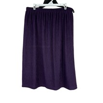 Jessica Michelle Women&#39;s Purple Midi Skirt Size 20W - £16.02 GBP