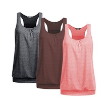 Workout Tank Tops For Women Athletic Yoga Tops Racerback Running Tank Top (Pack  - £61.49 GBP