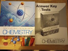 Discovering Design With Chemistry Set  AnswerKey Text  Tests Homeschool ... - $78.21