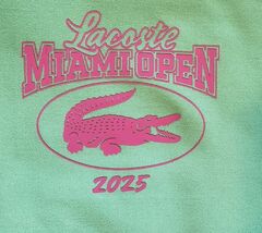 Lacoste Sport Miami Open Tennis 2025 Polo Shirt Mens Green 4XL Regular U... - $34.86 CAD