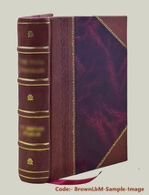 Journal. v.37 yr.1907. Volume v.37 yr.1907 1907 [Leather Bound] - £55.59 GBP