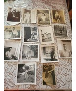 Vintage 1950&#39;s  &amp; 1960&#39;s Black &amp; White Lot of 14 Family Photos Assorted.... - $34.79 CAD