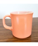 Anchor Hocking Oven Proof Mug Cup #209 U.S.A. Salmon Color Vintage - £5.40 GBP