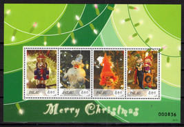 Palau 870 MNH Christmas Ornaments Santa Soldiers Elf ZAYIX 0324M0051 - £4.06 GBP